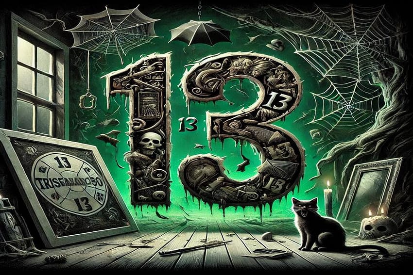 13 Oddities about the number 13: Triskaidekaphobia theme