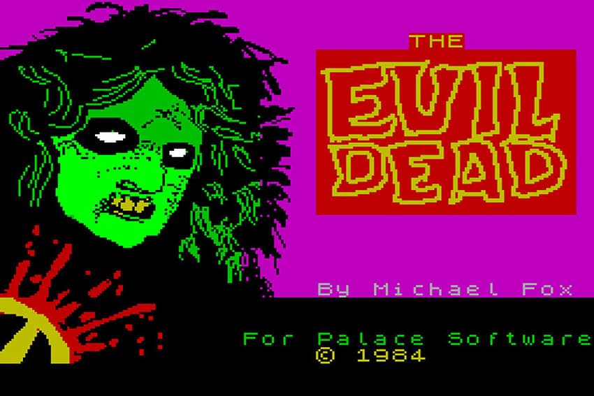 Spooky 80's Video Games: The Evil Dead. Featured image