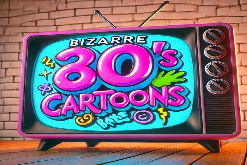 Bizarre 80s Cartoons, featured image.