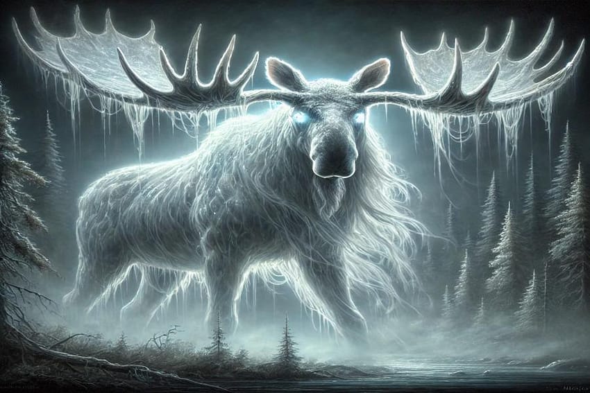 Creatures of Appalachian Folklore: Specter Moose